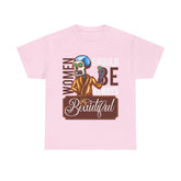 Women Should Be Always Beautiful Girls Cotton Tee - Extreme Dirt Bike Champion Shirt